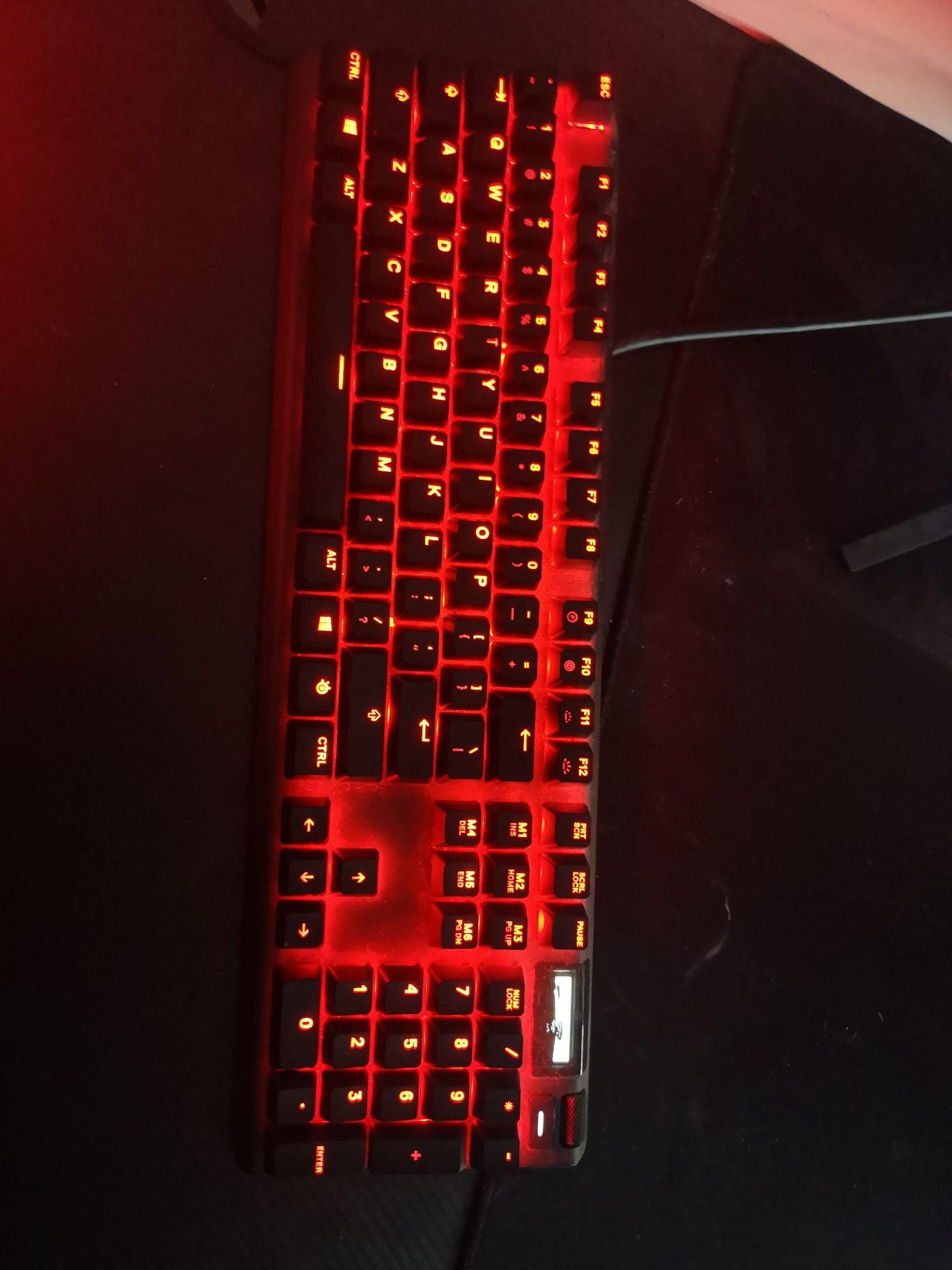 Klawiarura mechaniczna Steelseries Apex 7 BLUE SWITCH + keycapy 100%