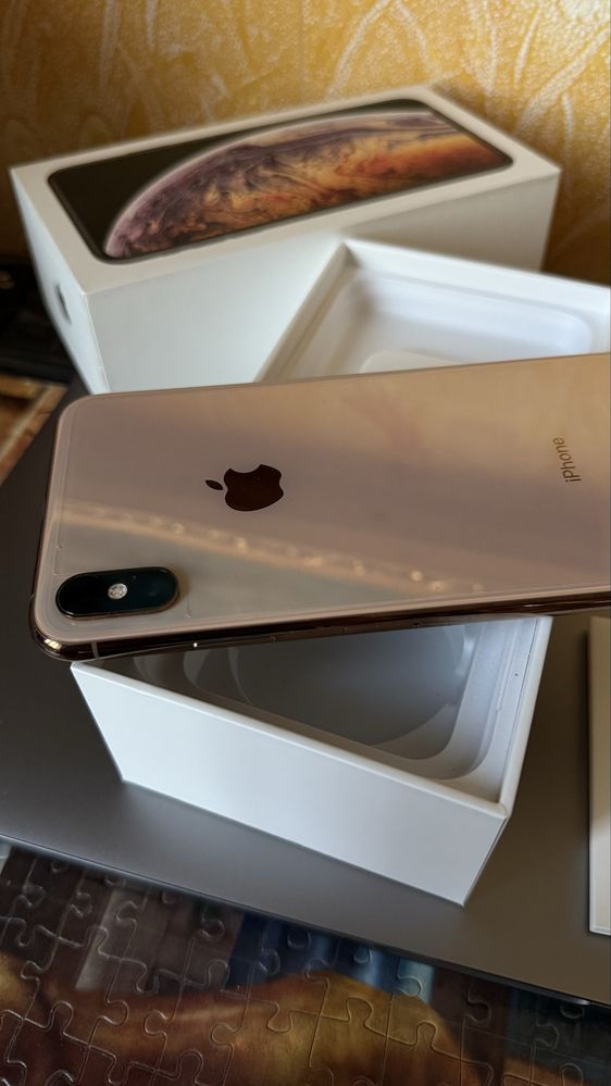 iPhone XS MAX 256gb Gold 2 sim