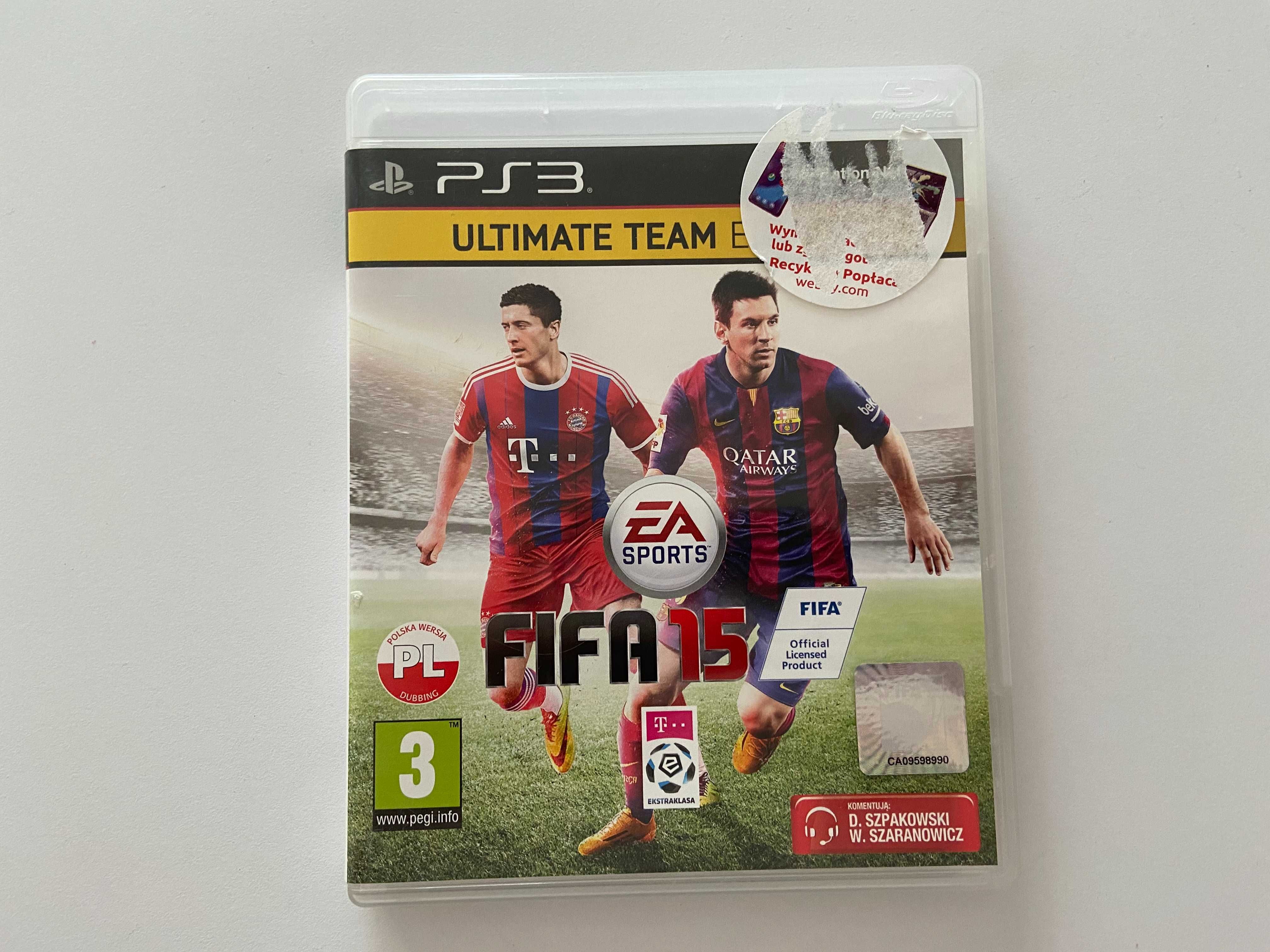 Fifa 15 PS3 Gra 2015 Playstation 3 Ultimate