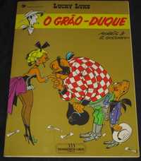 Livro BD O Grão-Duque Lucky Luke Meribérica 1988