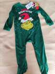 Babygrow Natal Grinch novo 12-18m