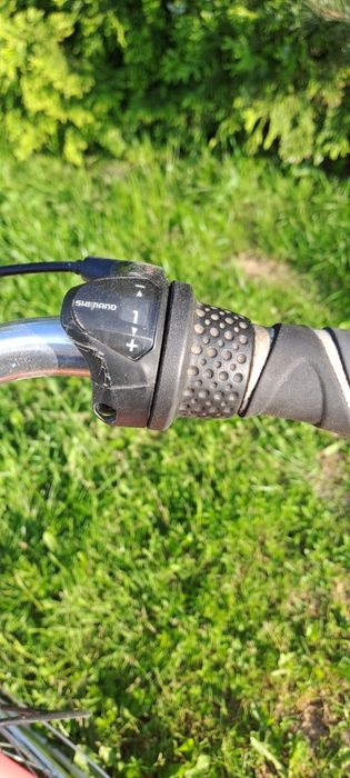 Rower miejski damski, różowy