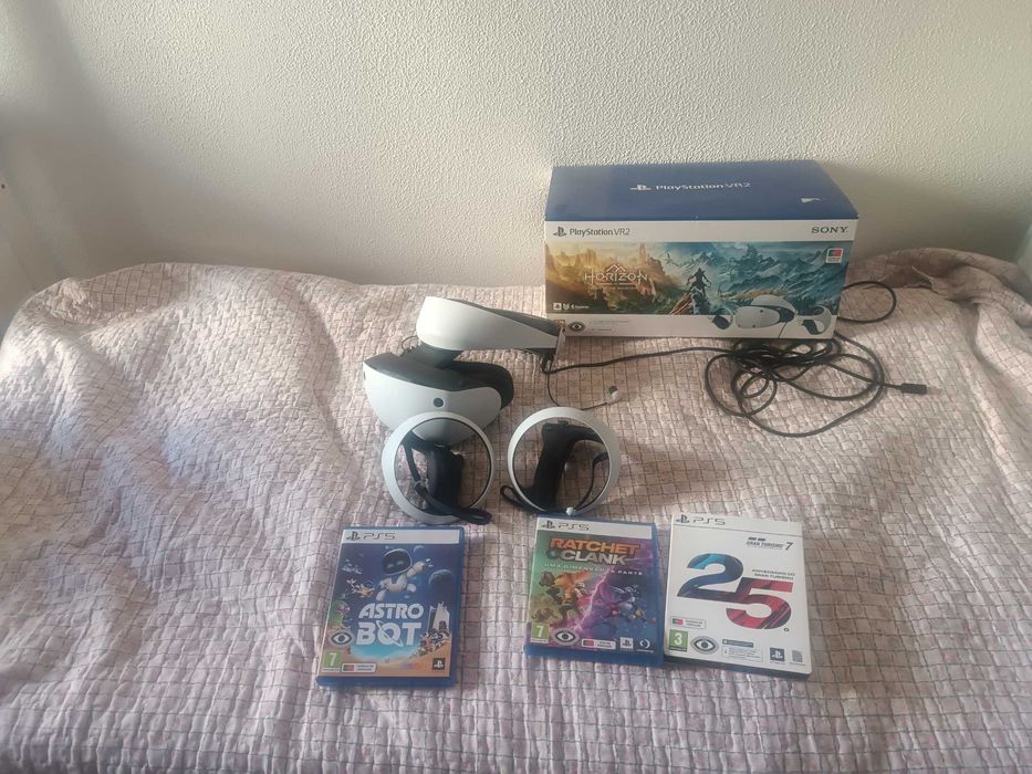 Óculos  Psvr2  fatura e garantia de  2 anos + 2 jogos