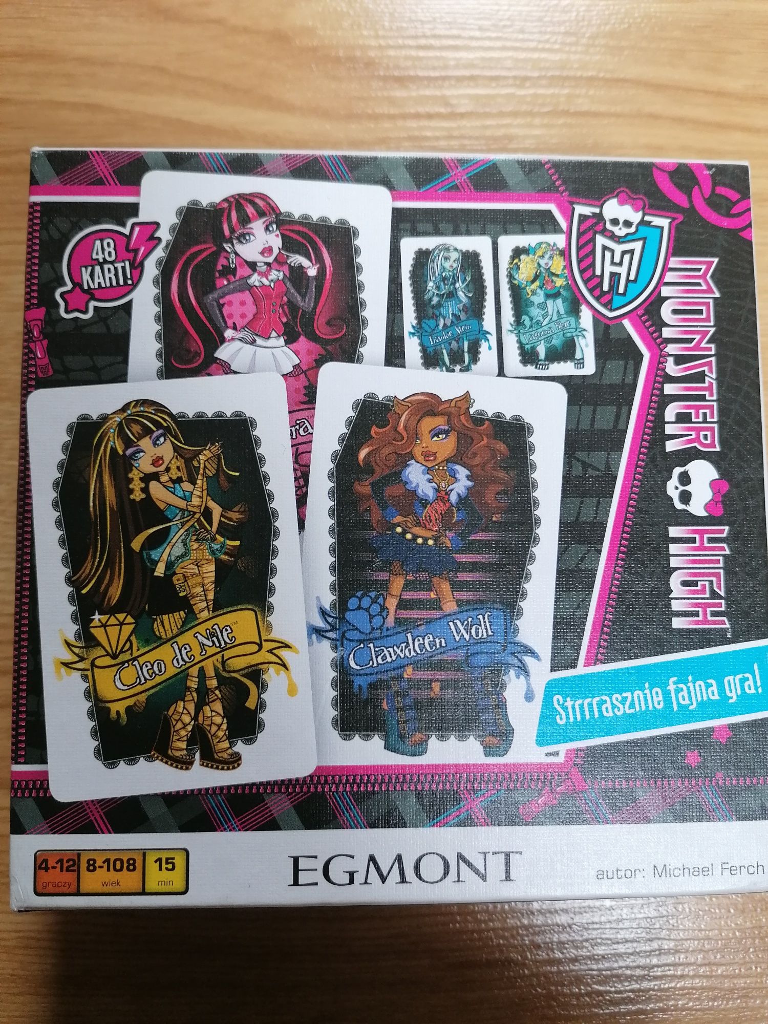 Egmont gra Monster high, wiek 8-108