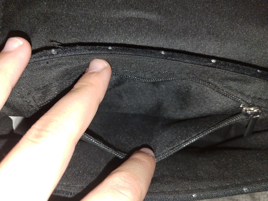 сумка чорна з блискітками