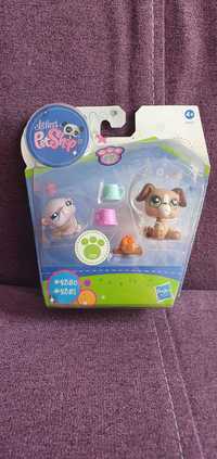 Littlest Pet Shop (LPS) - piesek i chomik (#2350, #2351)