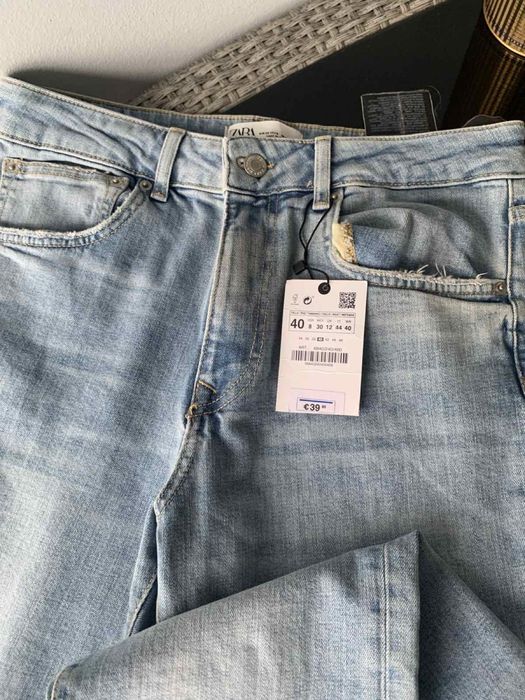 Нові джинси Zara з етікеткою р.40