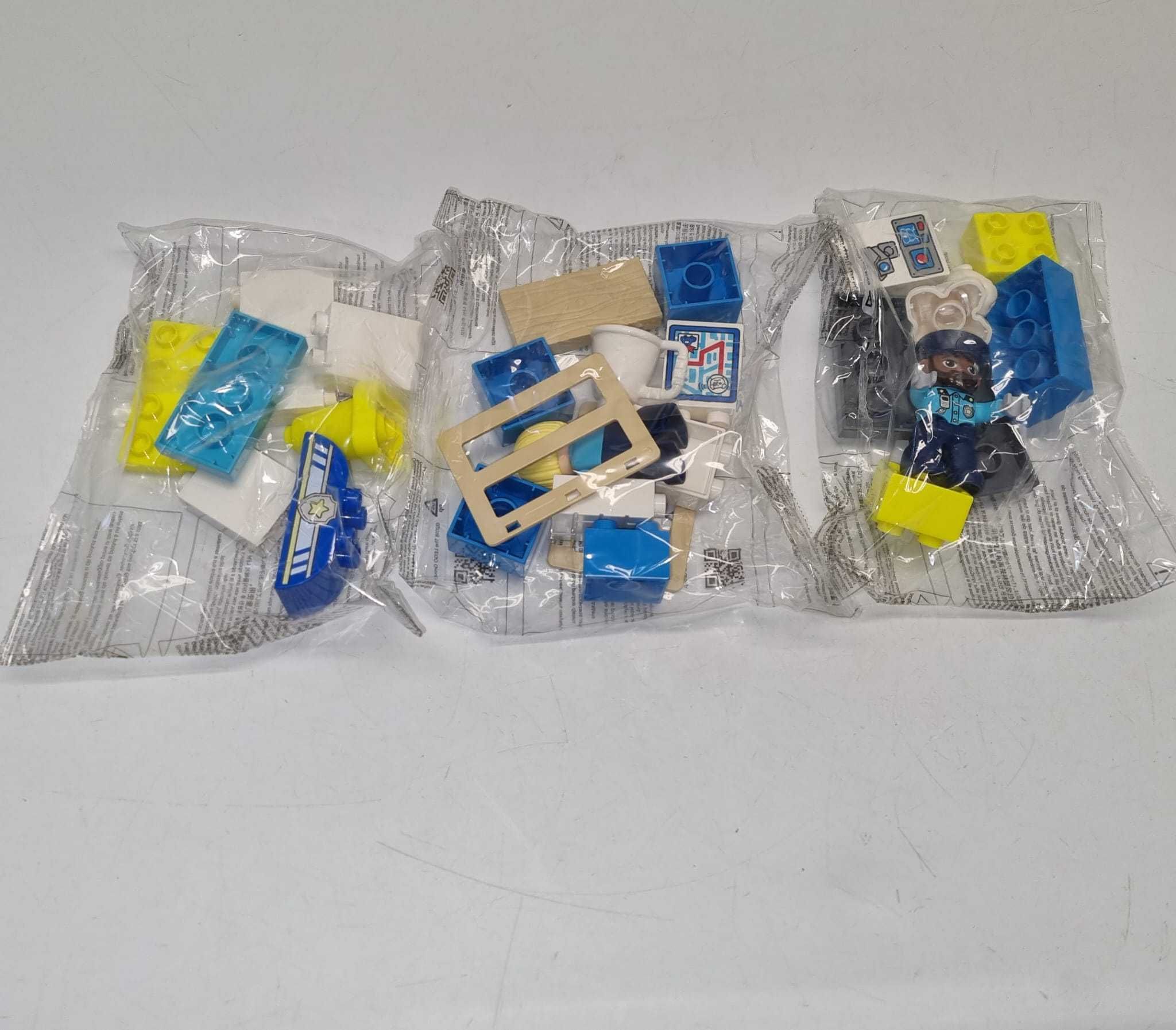 LEGO DUPLO Rescue Posterunek policji i helikopter.