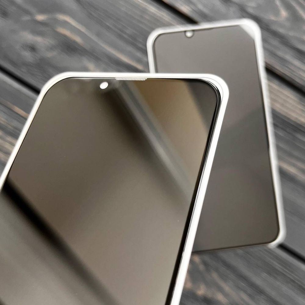 Захисне скло Антишпигун на iPhone 13 Pro Max Айфон антишпион стекло