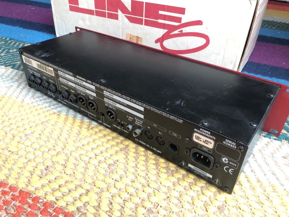 Line 6 Pod Pro RACK Efeitos e Simulação de Amplificadores