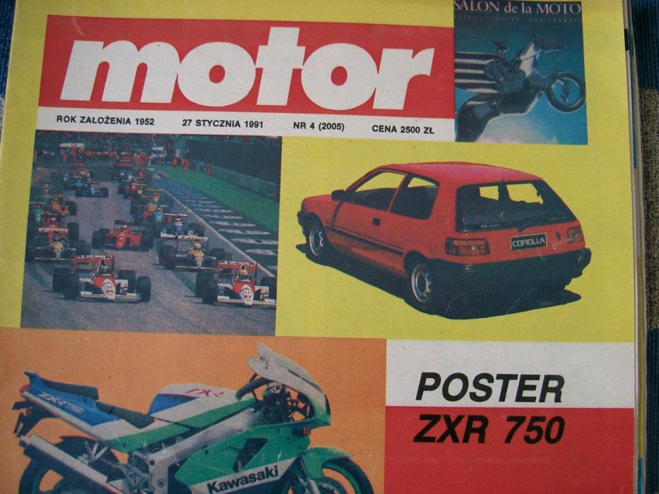 Gazeta  Auto Motor Sport 1991r.