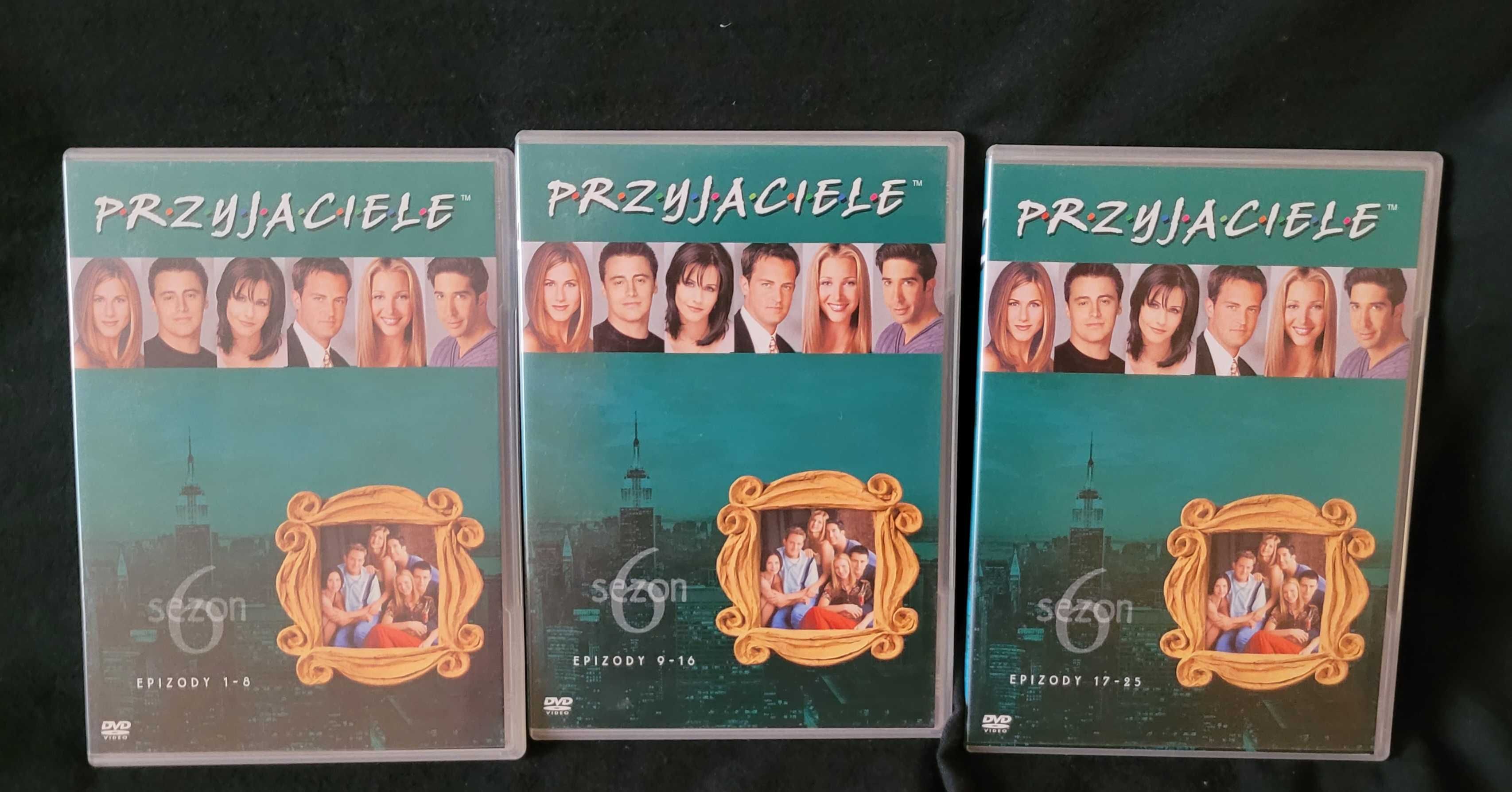 Przyjaciele sezon 6 DVD