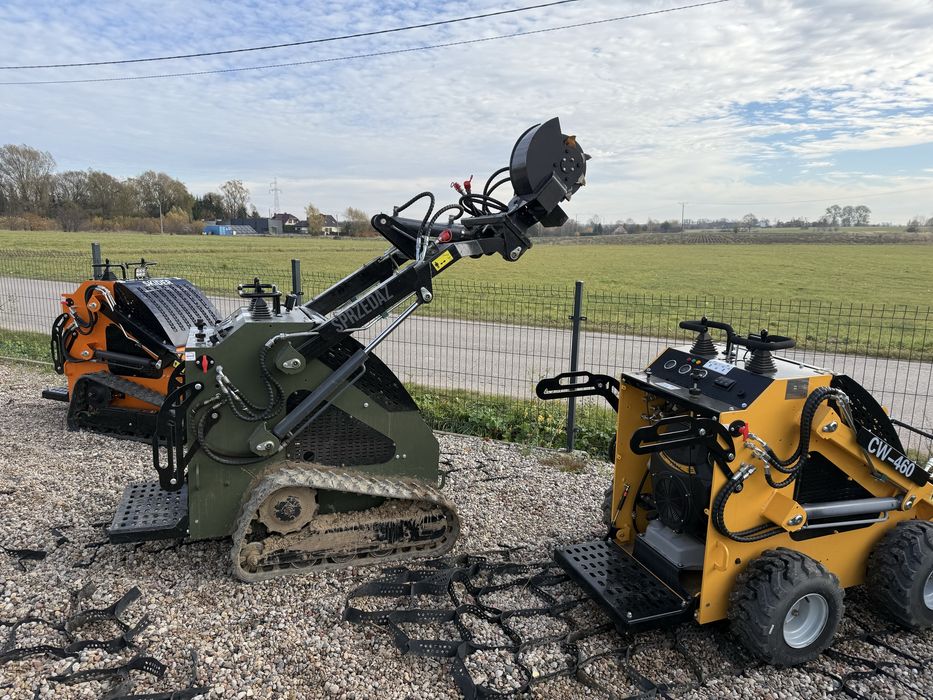 Miniladowarka Skider w-460 PRO Skid Steer 25KM leasing,raty