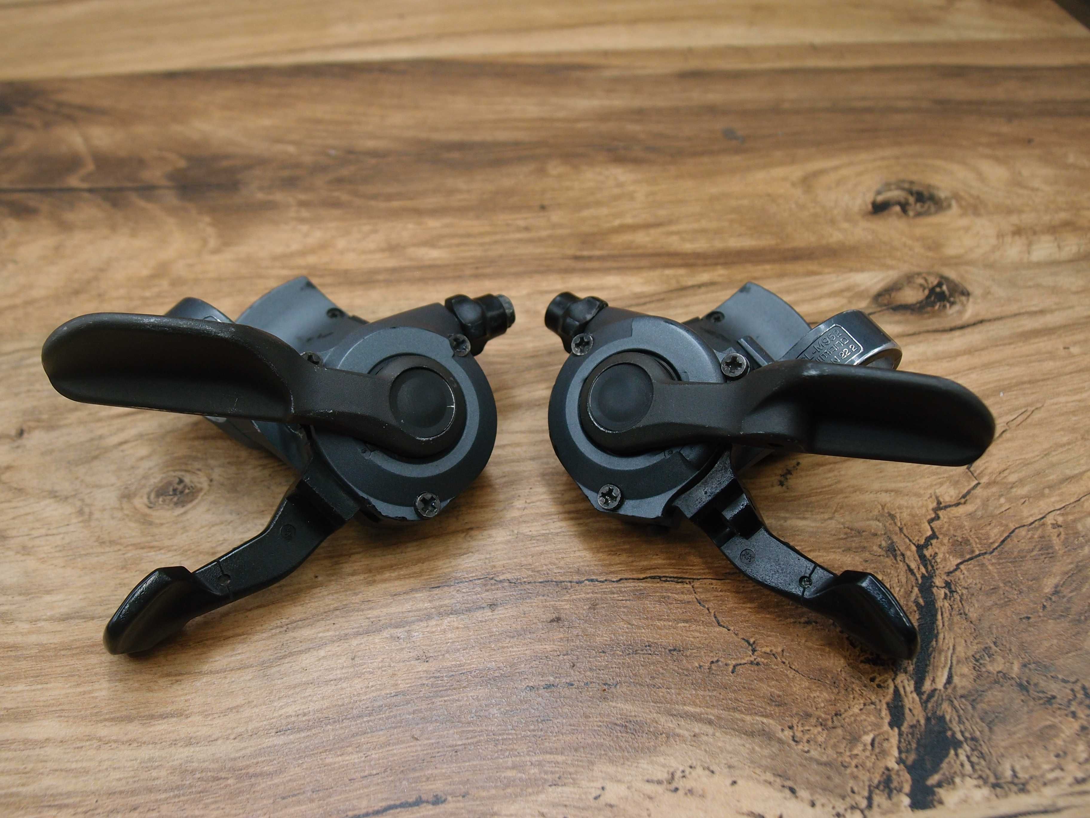 manetki rowerowe Shimano XTR SL-M952 VIA Japan MTB 3 x 9 rzędów