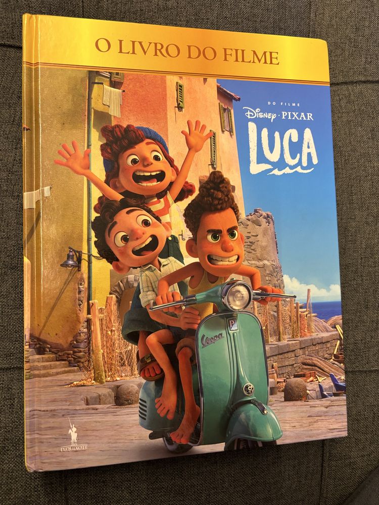 Luca - O Livro do Filme Disney