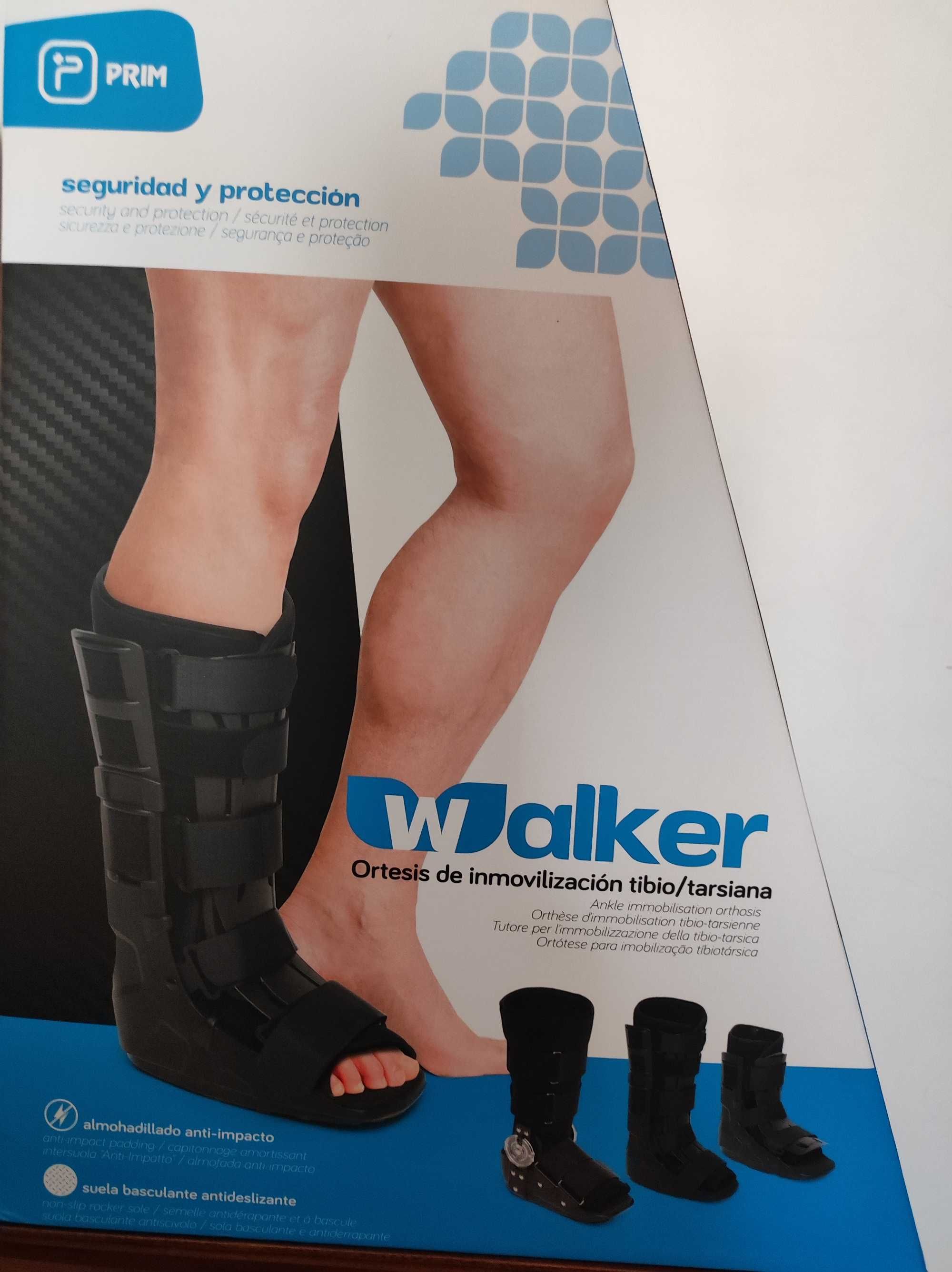 Bota ortopédica Walker - Tamanho acima de 42