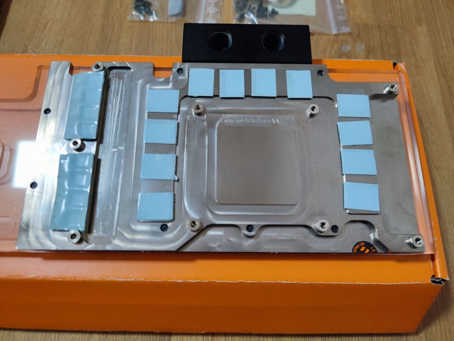Waterblock EK GTX FC 980ti WF3 + Backplate