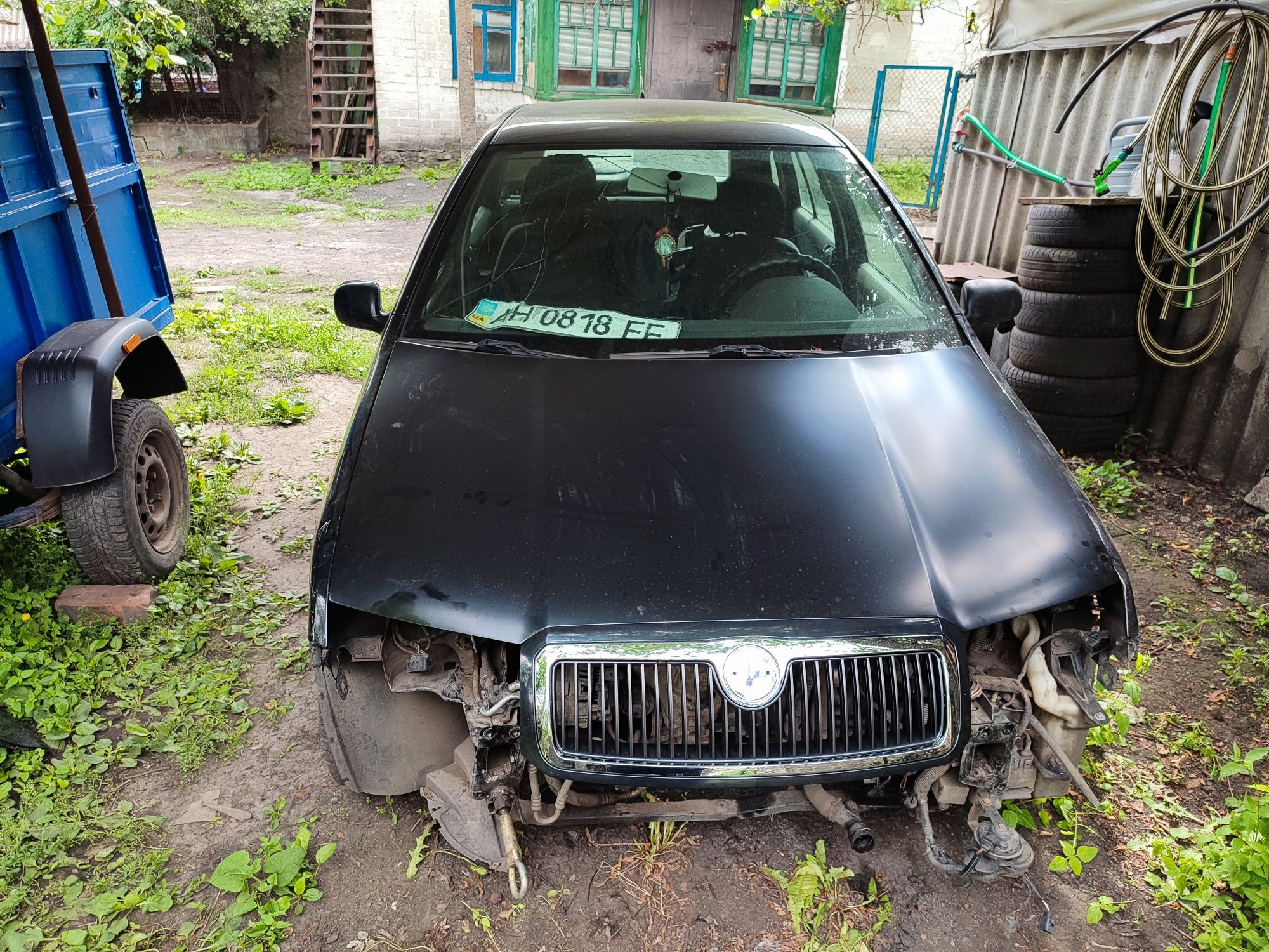Продам skoda fabia 2004 1.4 16v після ДТП