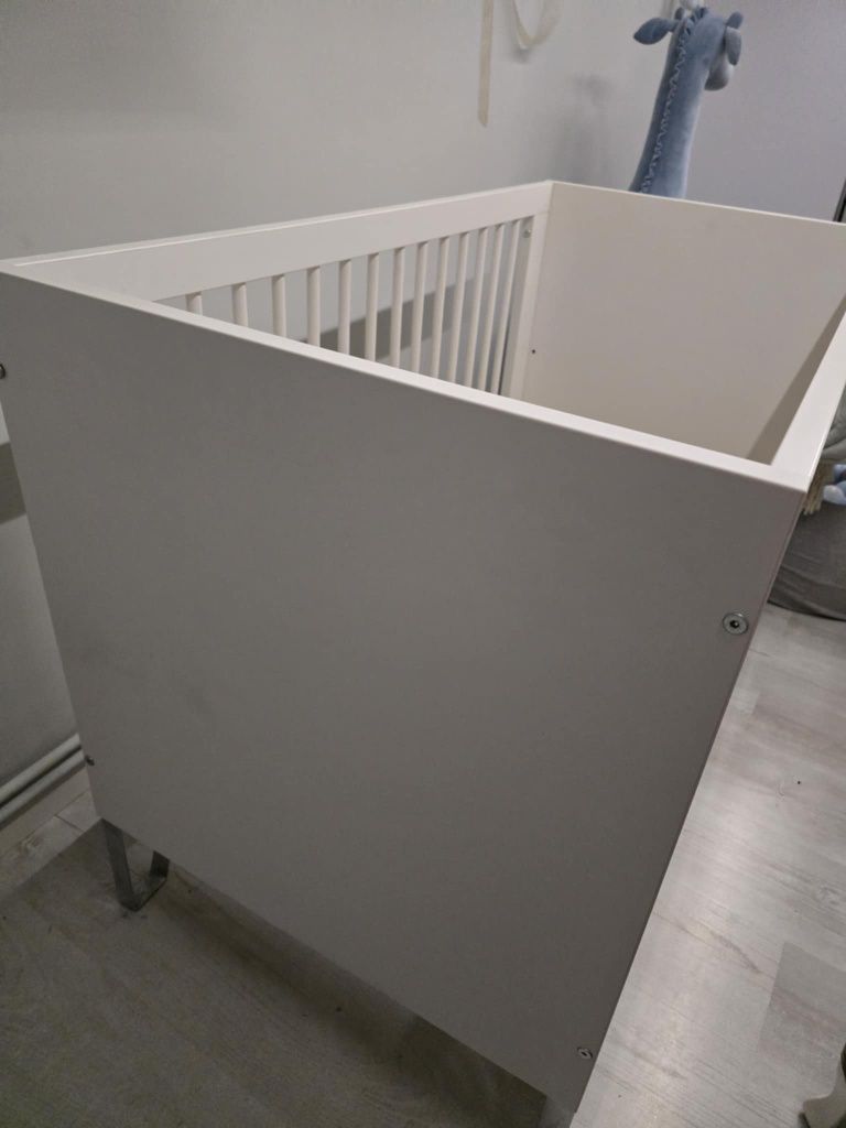 Klupś Łóżeczko Blanka 120x60 białe
