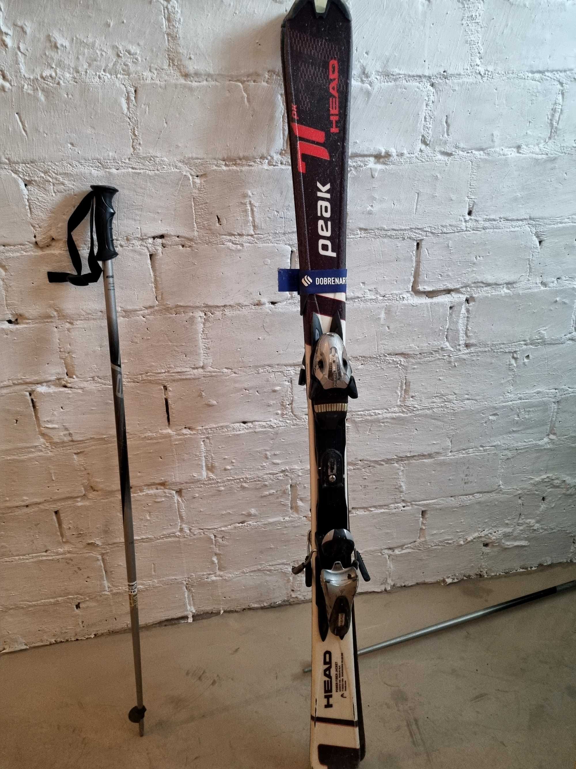 Narty head 115 cm uzywane