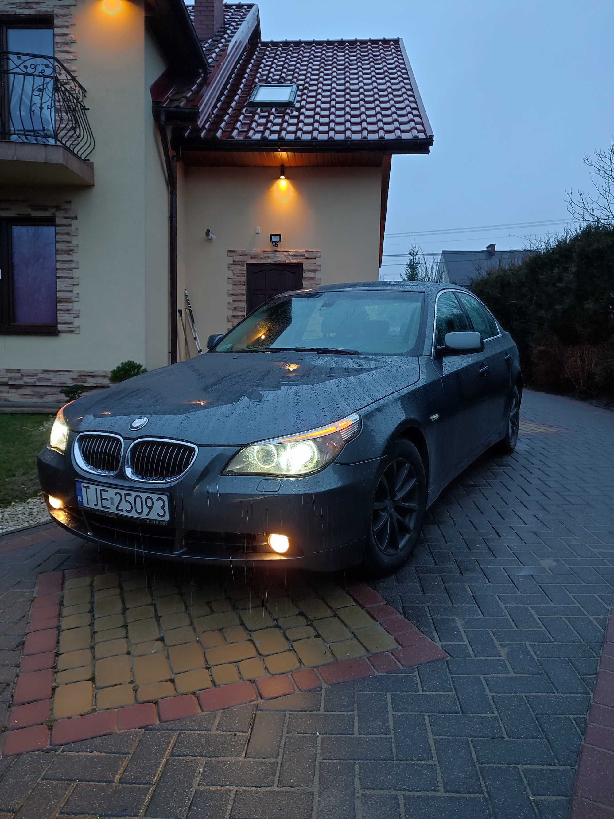 Śliczne Bmw e60-SEDAN 2,5 M57-LALUNIA-pełen serwis