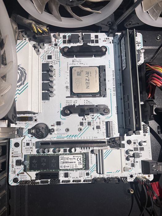 Комплект ryzen 3 3100 материнськс плата SY-JJE B550M ARGB