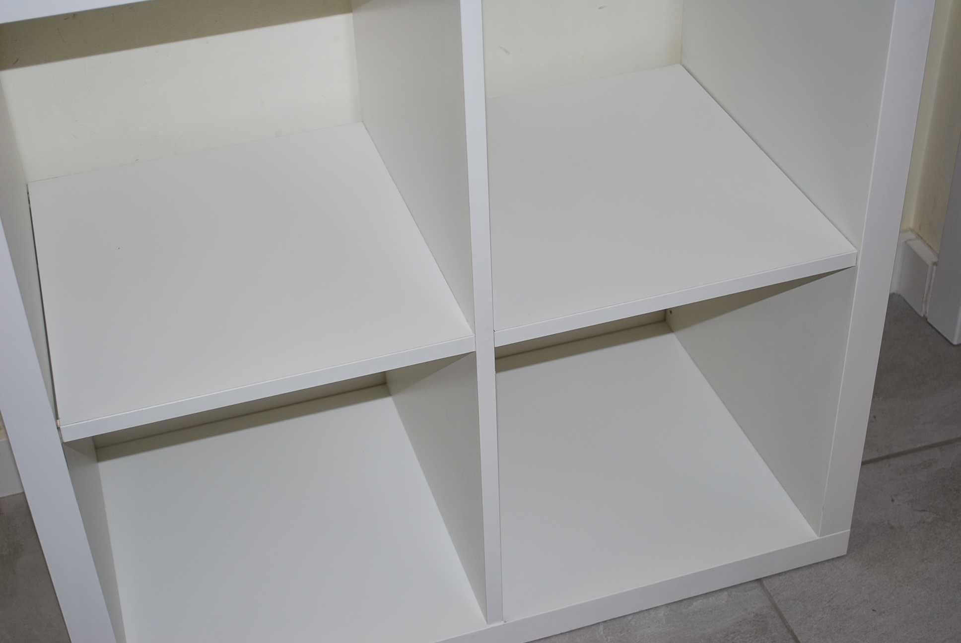 regał Kallax Ikea 77 x 77 cm biały