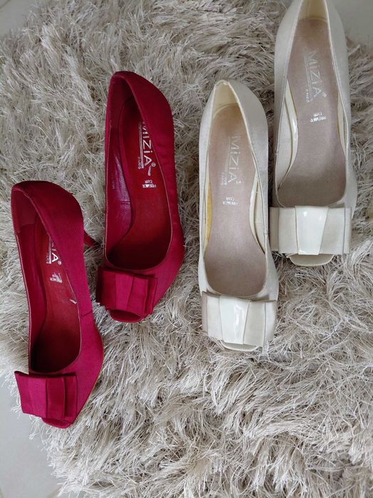 Czółenka damskie 2 pary rozmiar 36