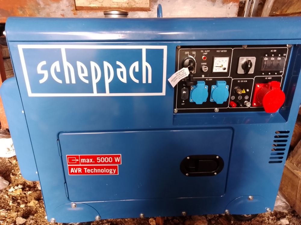 Генератор дизельний Scheppach SG5200D
