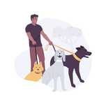 Passeio de cães/Dog walking, Apoio domiciliário a animais de estimação