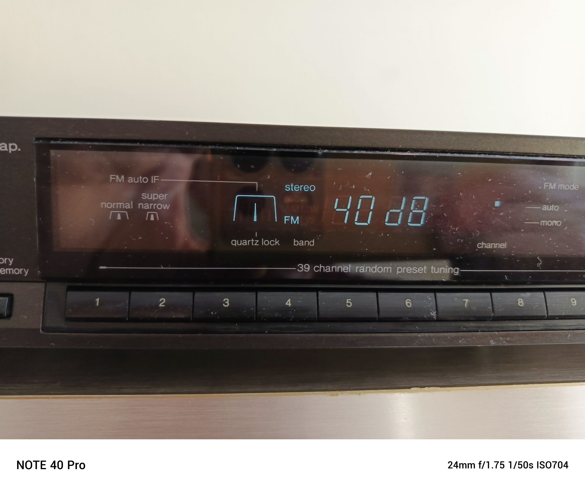 Technics tuner .