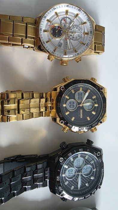 9 Zegarków marki Curren STAN PERFEKT !!