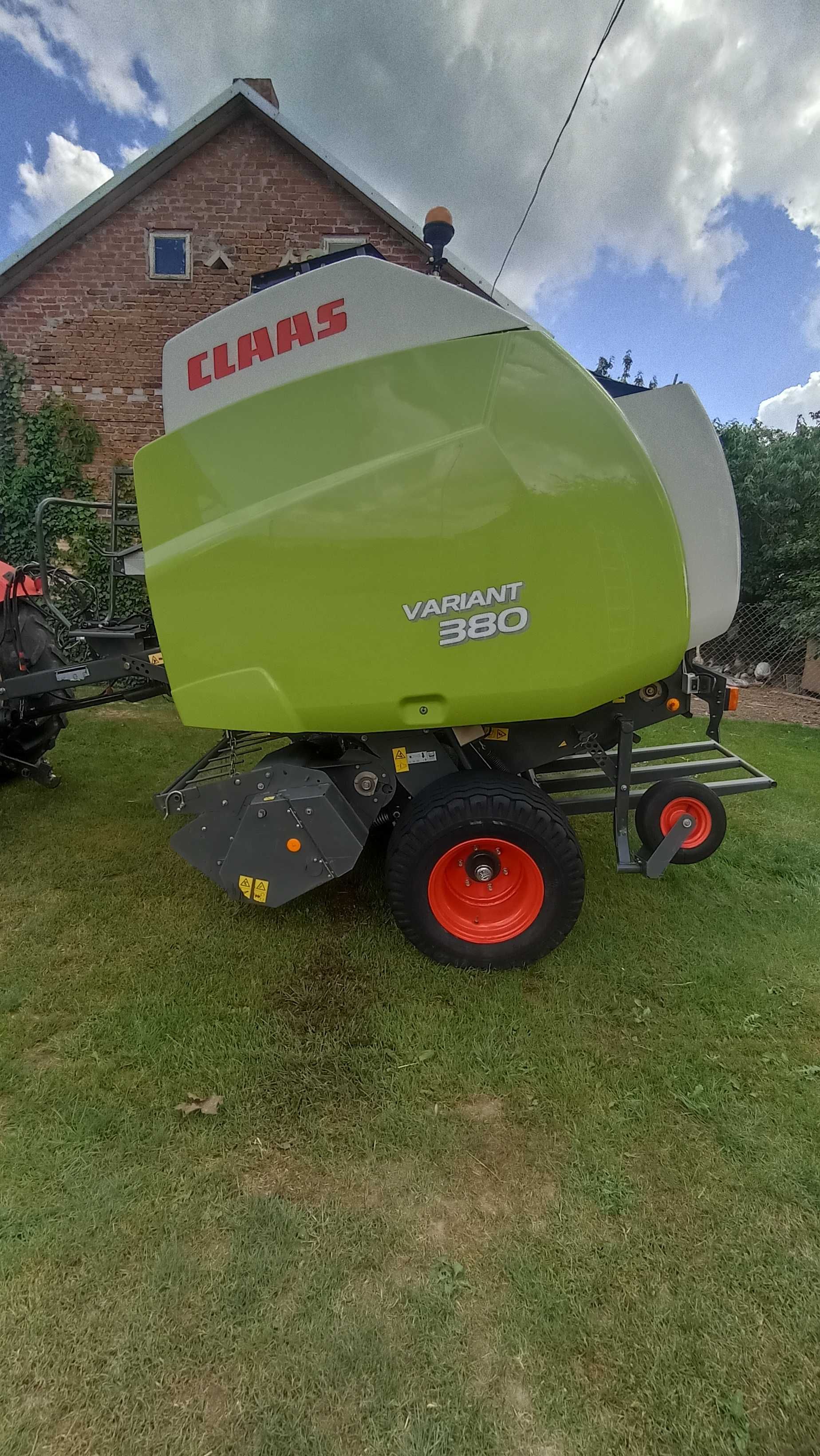 Prasa Claas variant 380 jak 360 385 siatka sznurek rolującą zwjająca