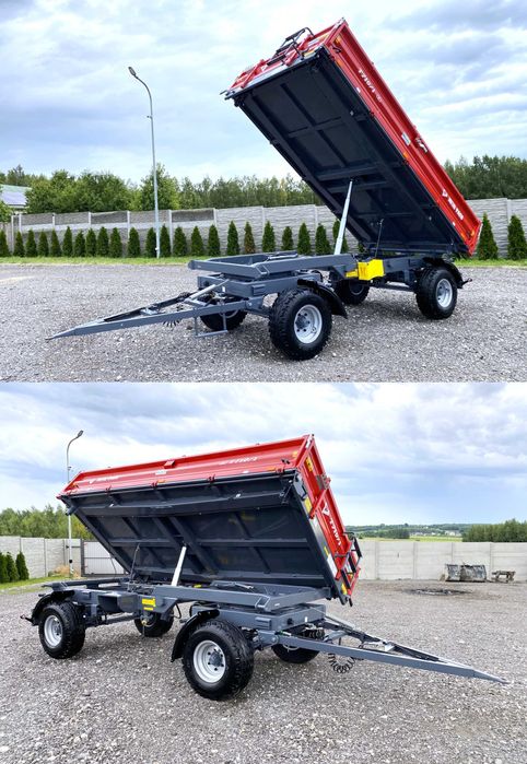 Przyczepa METAL-FACH T710/1 6 ton 2020 rok NOWA NIE UŻYWANA pronar