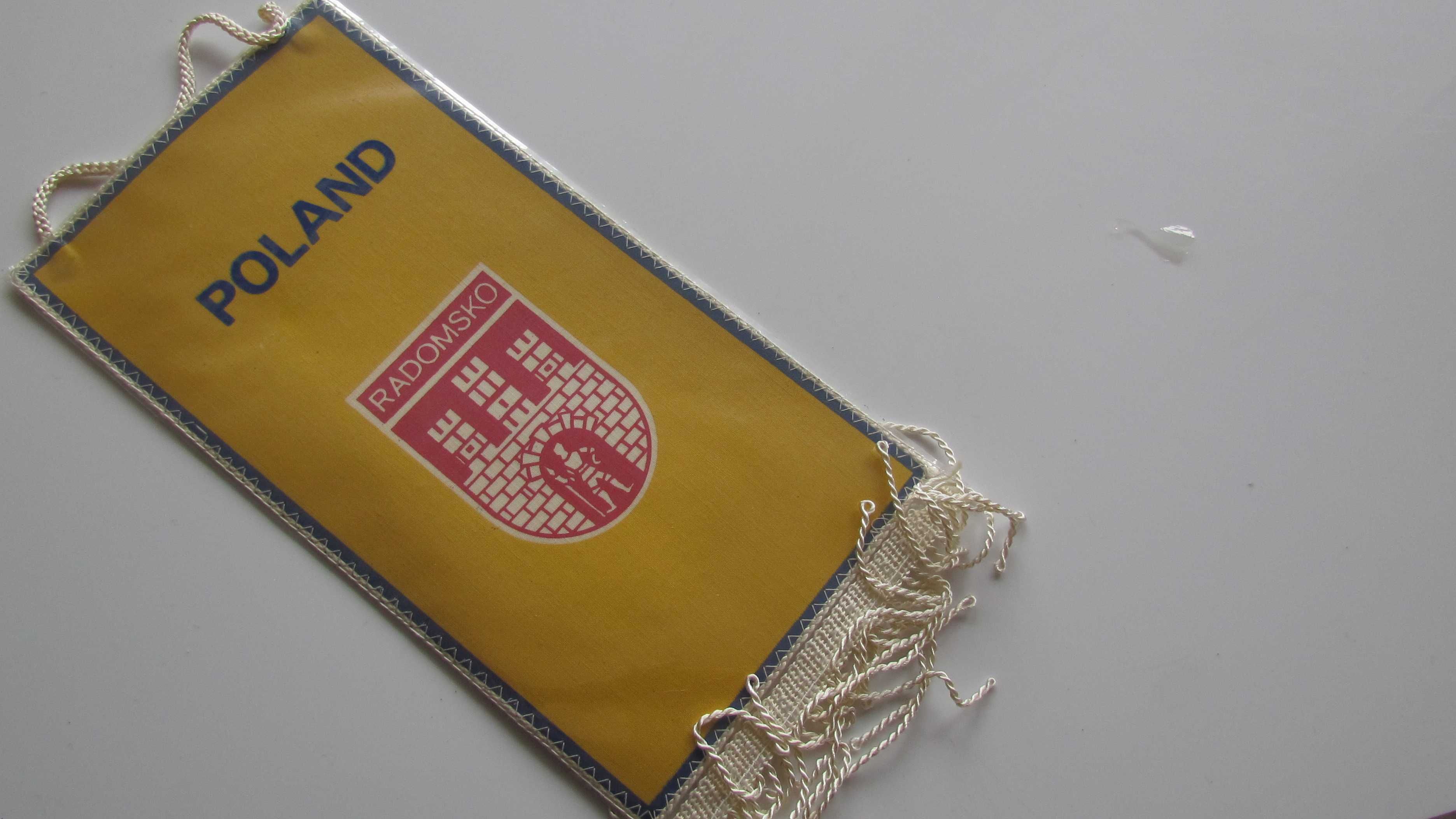 Proporczyk Fazena Fabryka Maszyn Radomsko Herb Poland