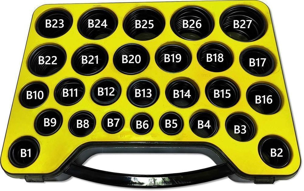 Oring Zestaw Uszczelek O-RING NBR 90 CAT 735szt Olejoodporne[2919]