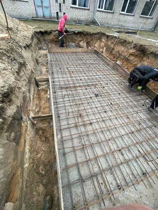 фундаменти/бетонні роботи
