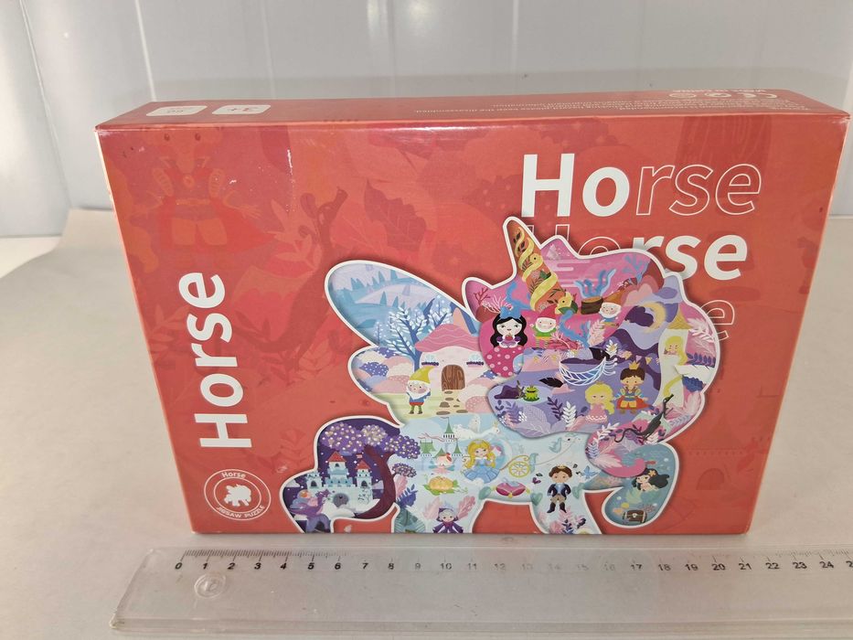 N182 Horse Puzzle Kształt Jednorożec Koń 60 Elementów