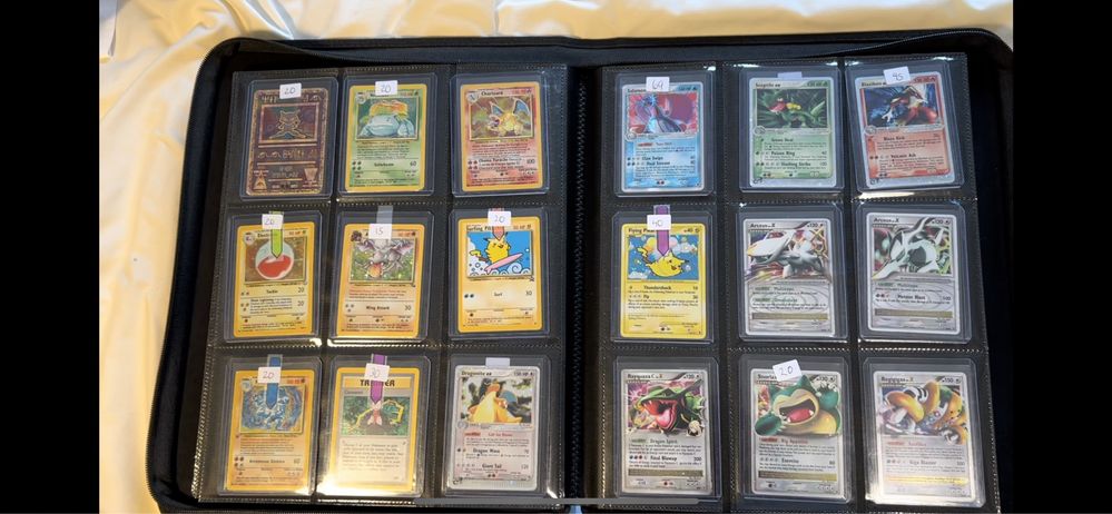 Cartas Pokemon Antigas e Novas