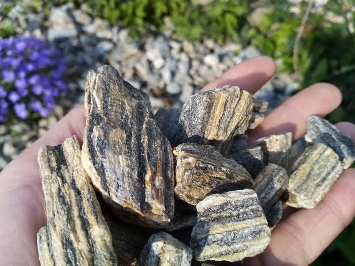 Grys biały 16-32mm kruszywo ozdobne kamień dekoracyjny , kora sosnowa