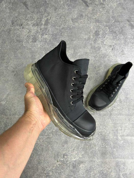 Rick Owens DRKSHDW Abstract Ramones jumbo lace laces кеди кросівки 43