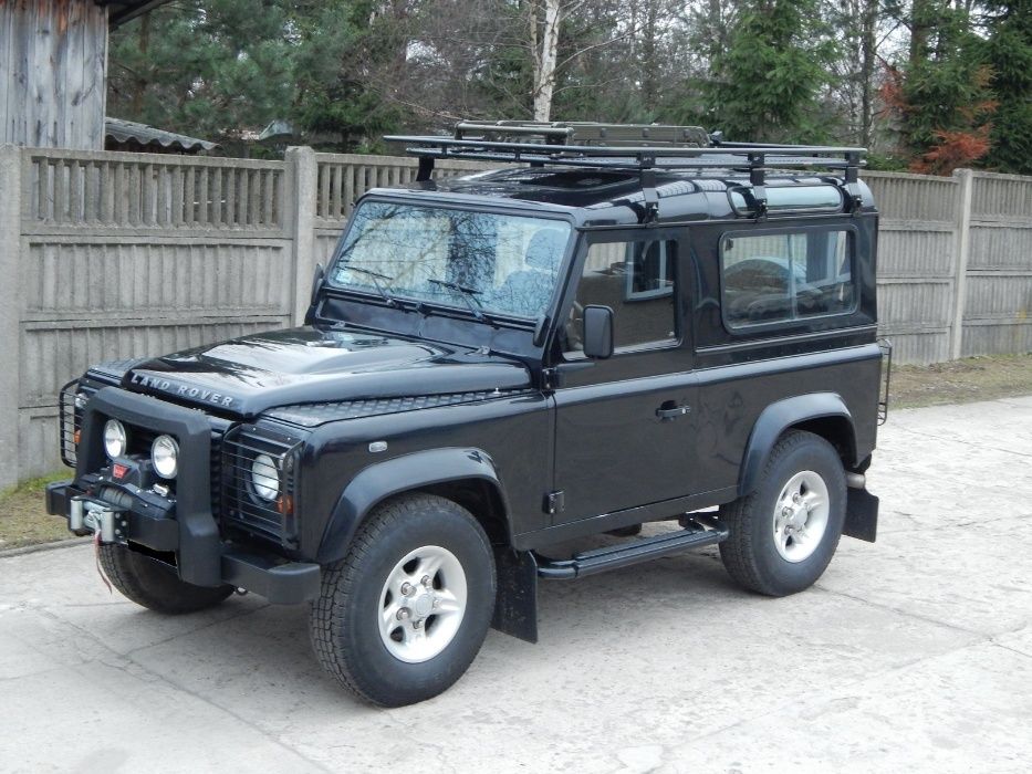 Bagażnik dachowy Land Rover Defender 90 z siatką