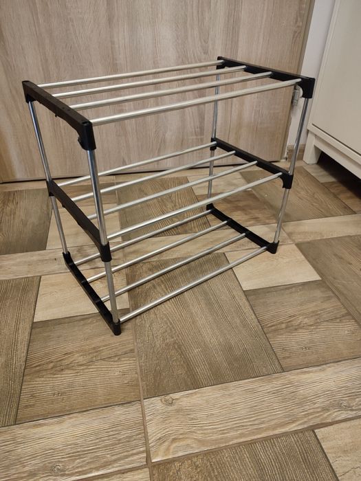 Nowy czarny organizer do przechowywania 3 poziomy