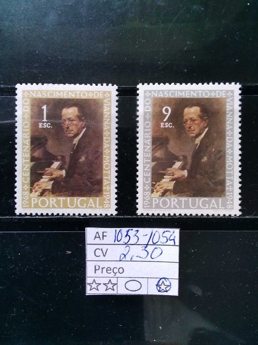 1969 1° Centenário do Nascimento de Vianna da Mota MLH *