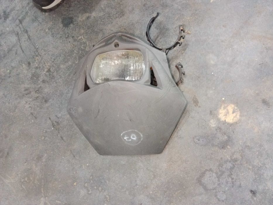 owiewka przód przednia z lampą cross street enduro tuning czasza