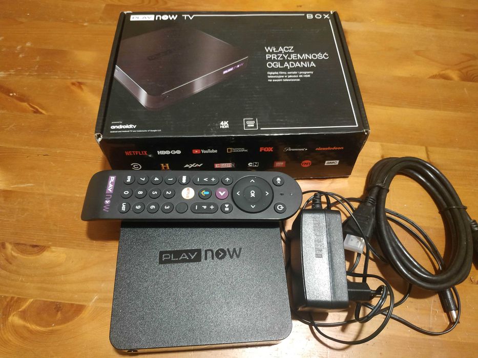 Smart Tv box 4K Wifi  odtwarzacz multimedialny Android