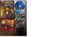 4 płyty DVD, VCD Lego filmy