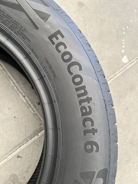 Opony letnie 185/65/R15 Continental EcoContact 6 - 2 sztuki