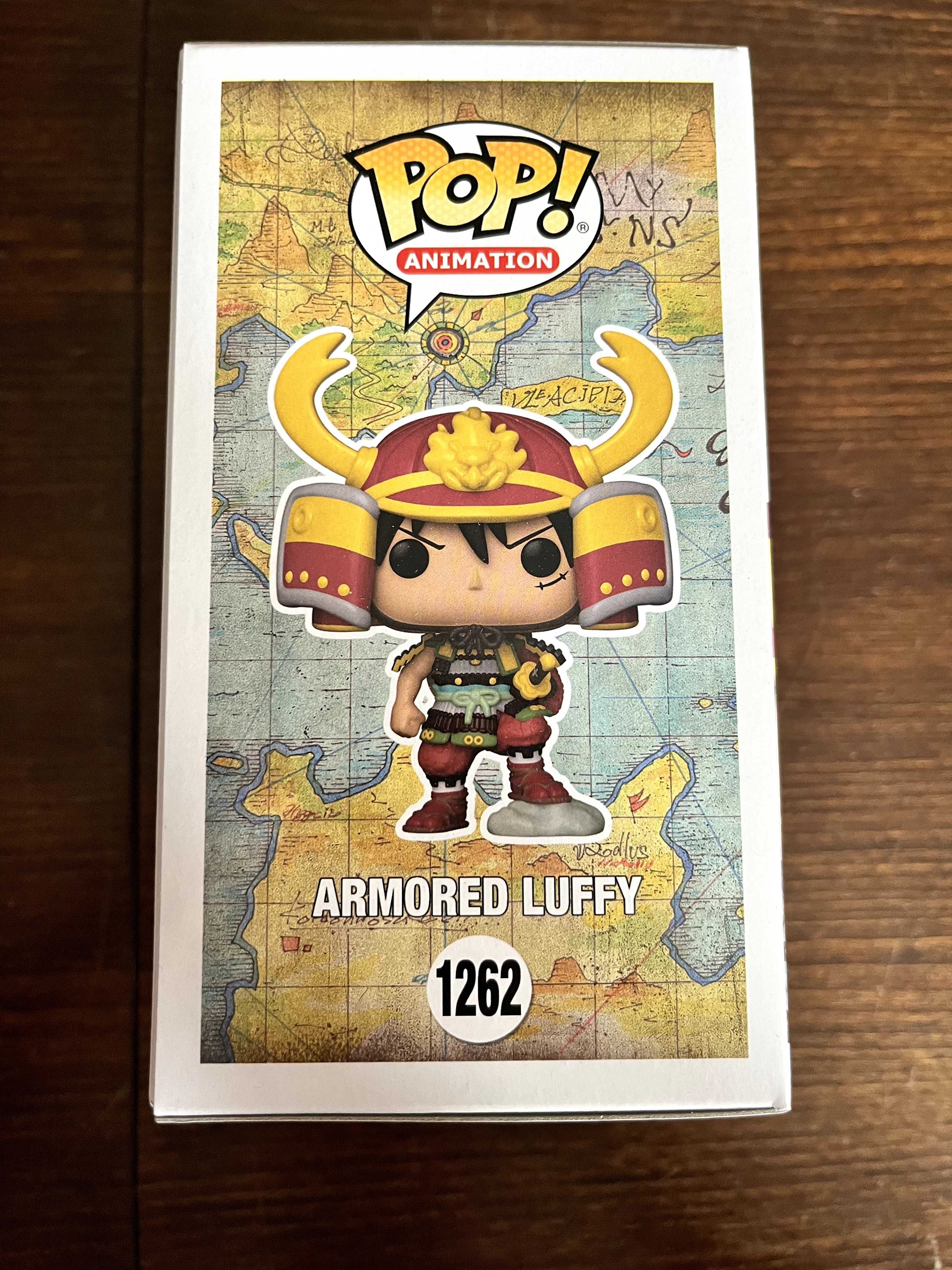 One Piece Funko Pop Armored Luffy #1262 Funko Exclusive - 9/10