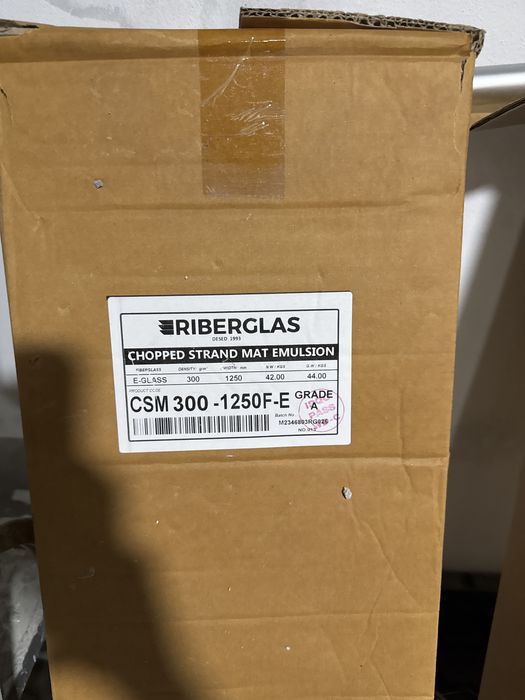 2 rolos de fibra novos